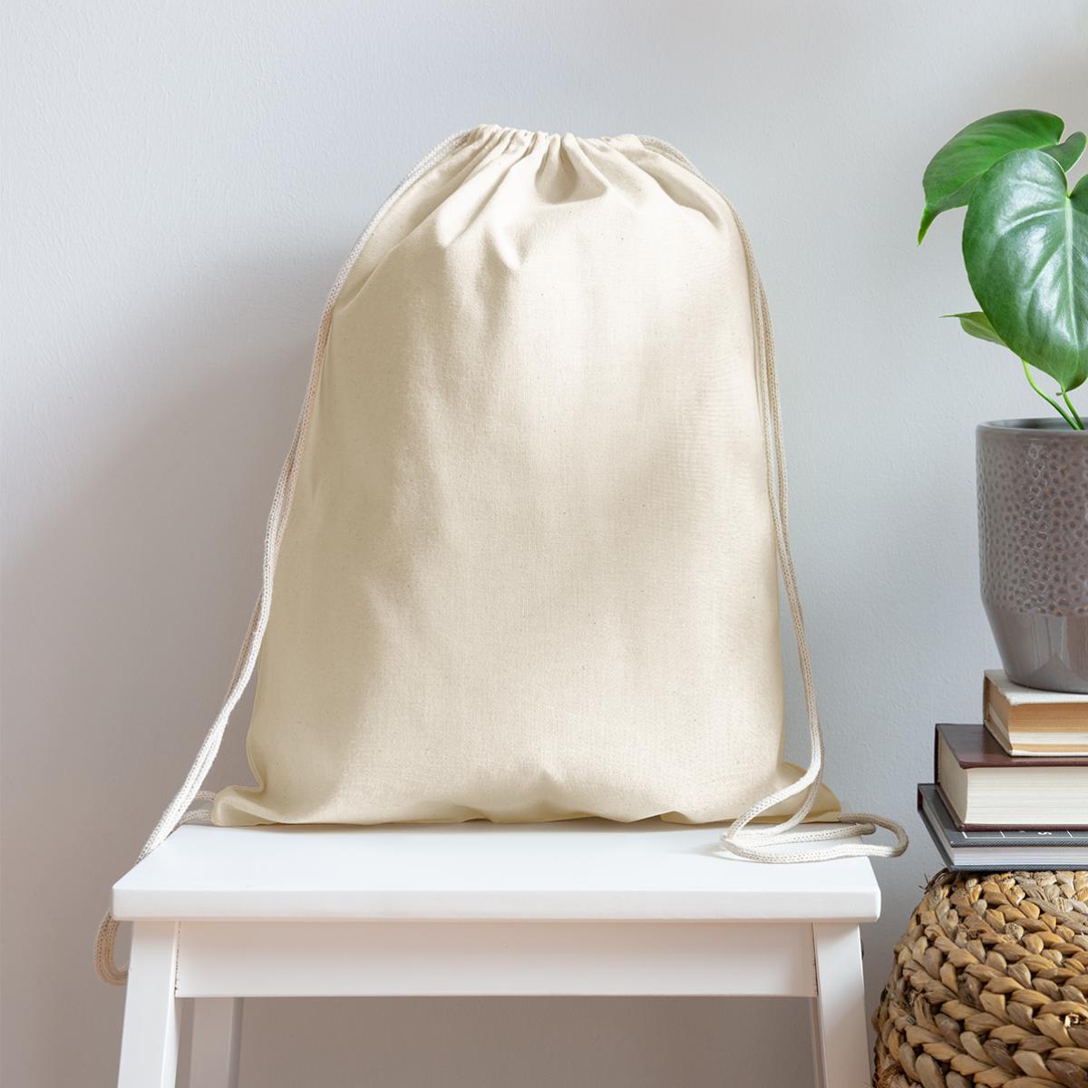 Cotton Drawstring Bag (Personalize)