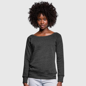 Women's Wideneck Sweatshirt (Personalize)