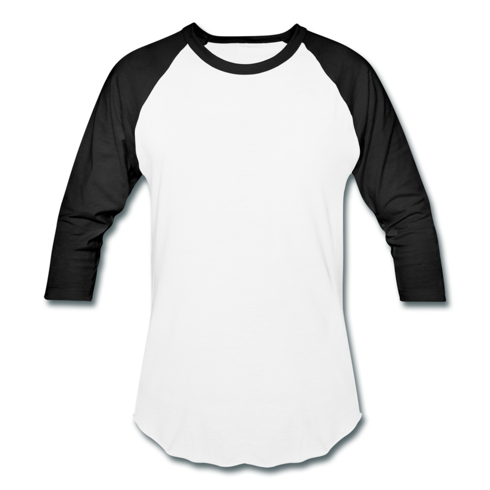 Baseball T-Shirt - white/black
