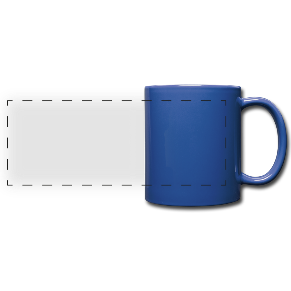 Full Color Panoramic Mug - royal blue