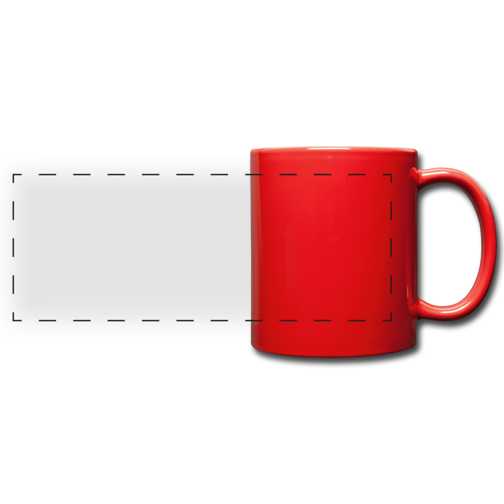 Full Color Panoramic Mug - red