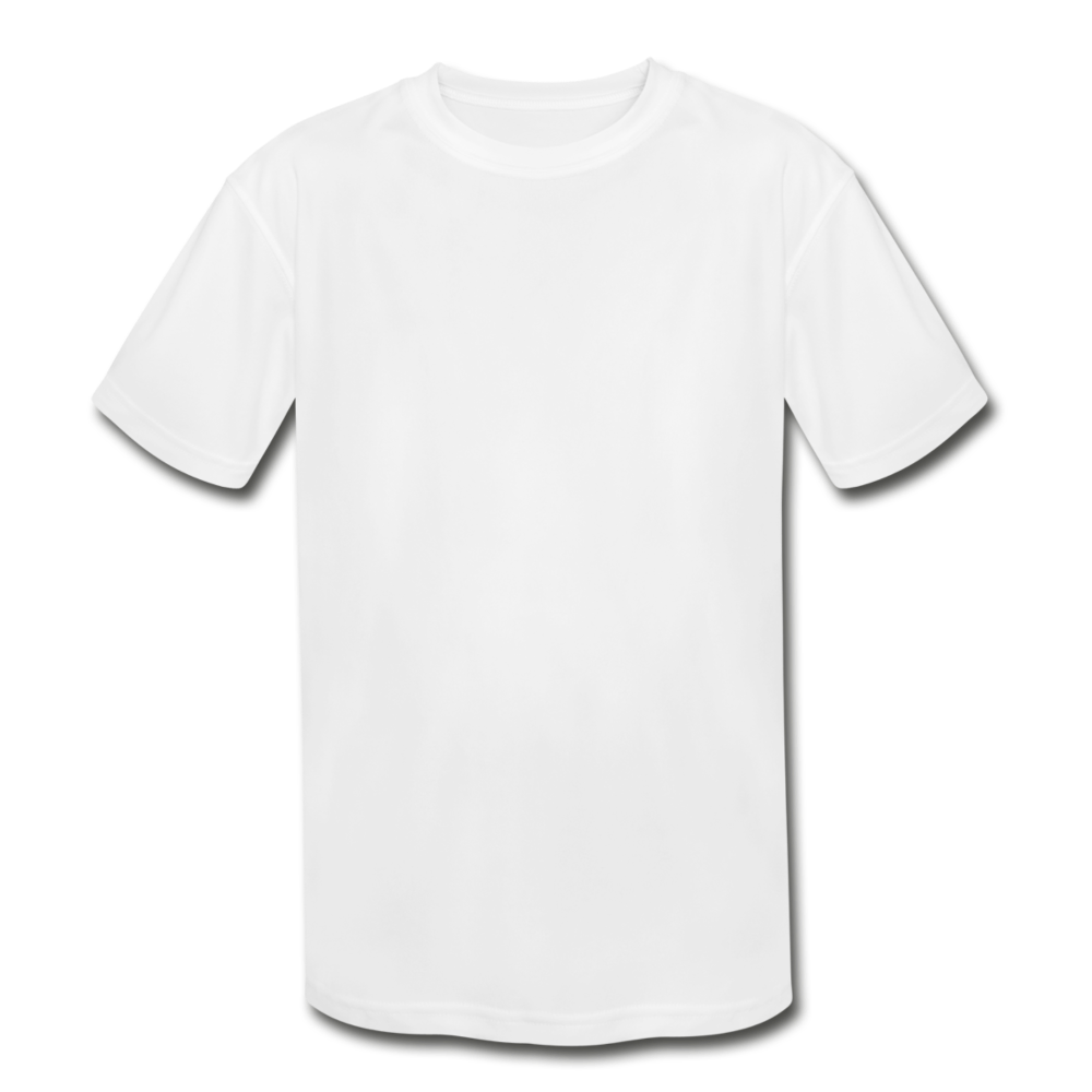 Kids' Moisture Wicking Performance T-Shirt - white