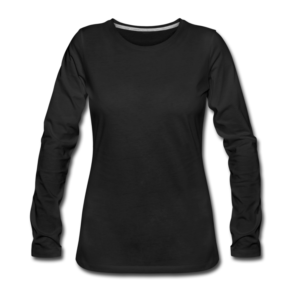 Women's Premium Long Sleeve T-Shirt - black
